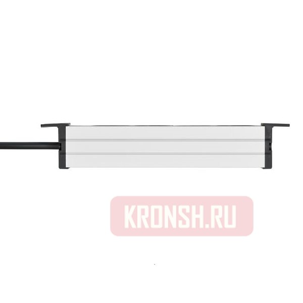 Встраиваемый удлинитель Brennenstuhl Alu-Line 10 (4 розетки, 2 м ), 1390007004