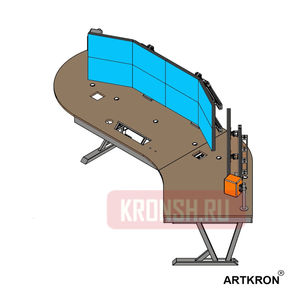 Рабочее место, стол оператора ARTKRON Wave-37871