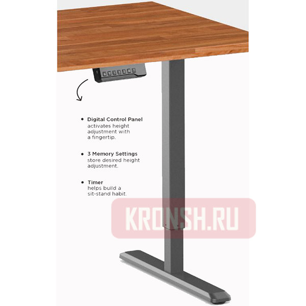 Каркас для стола Ergovida S03-22D-S (серебристый)