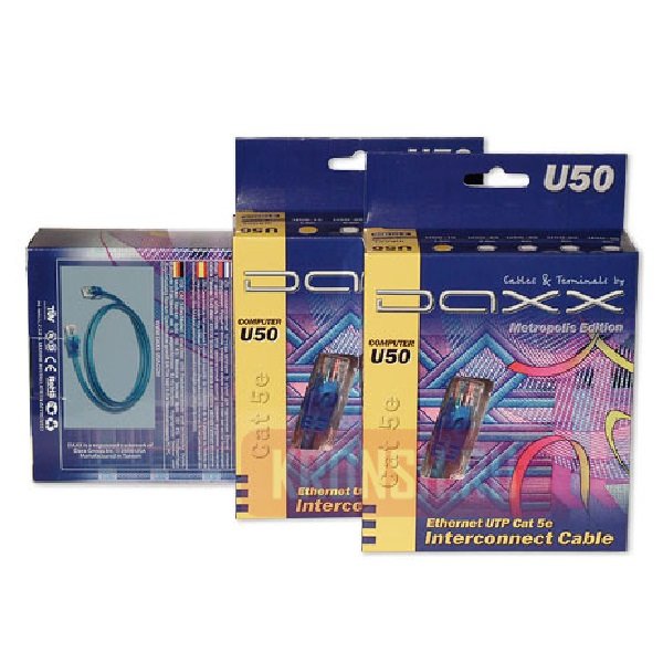 Кабель витая пара патч-корд DAXX U50-20 (2 м)   