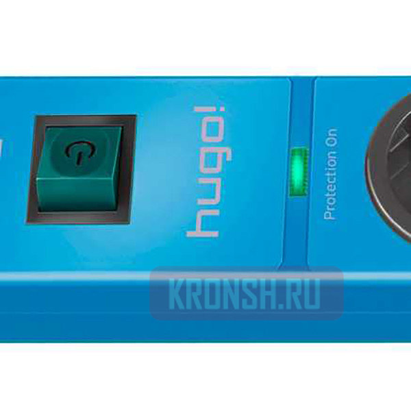 Сетевой фильтр Brennenstuhl (8 розеток, 2 м, голубой), 1150610388