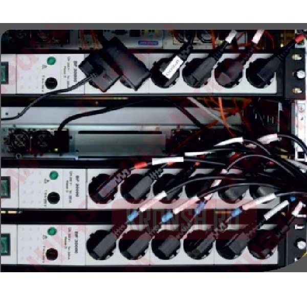 Встраиваемый удлинитель Brennenstuhl Alu-Line 19″ (9 розеток, 2 м ), 1390007009