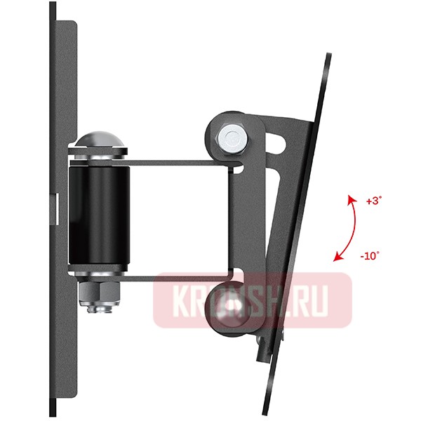 Кронштейн Uniteki FM1615B (черный) 