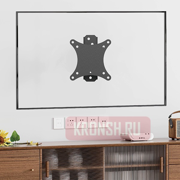 Кронштейн Uniteki FM1615B (черный) 