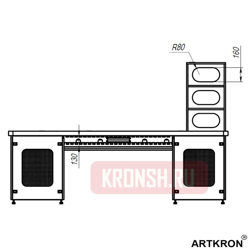Рабочее место, стол оператора ARTKRON Producer-37039
