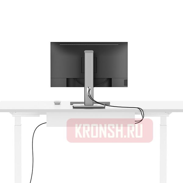 Подстольный короб для удлинителя Uniteki DMTW11CABLE (белый)