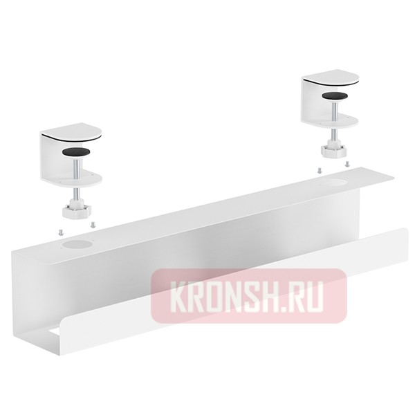 Подстольный короб для удлинителя Uniteki DMTW11CABLE (белый)