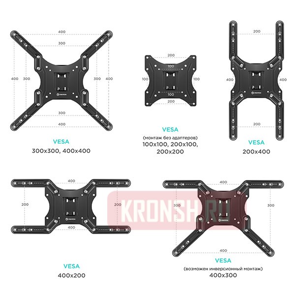 Кронштейн для телевизора Onkron M2
