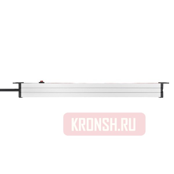 Встраиваемый удлинитель Brennenstuhl Alu-Line 19″ (8 розеток, 2 м ), 1390007118