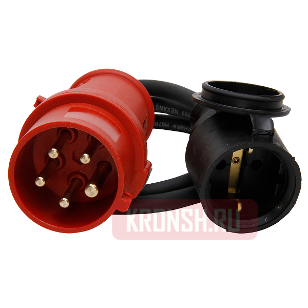 Удлинитель Brennenstuhl (вилка CEE, 1,5 м, чёрный), 1132960