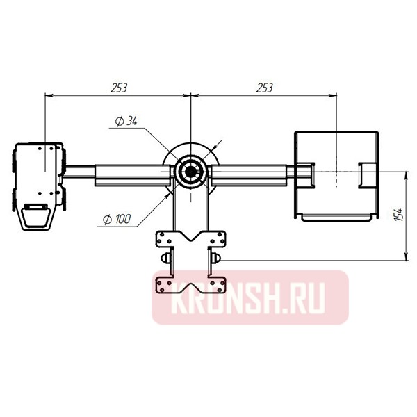Кронштейн для кассовой техники ARTKRON K3G
