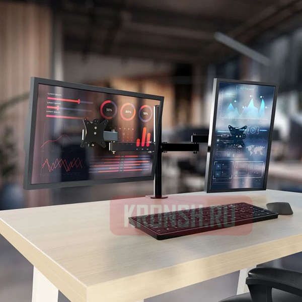 кронштейн для двух мониторов Holder MDS-SU203