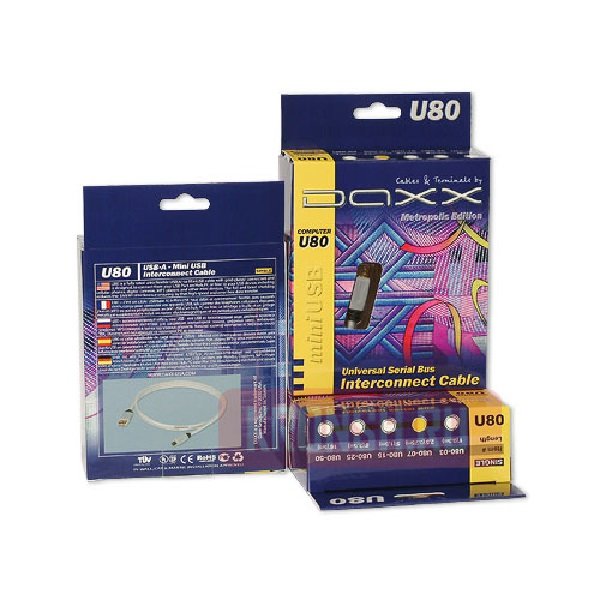 Кабель USB 2.0 тип A-B mini DAXX U80-15 (1,5 м) 