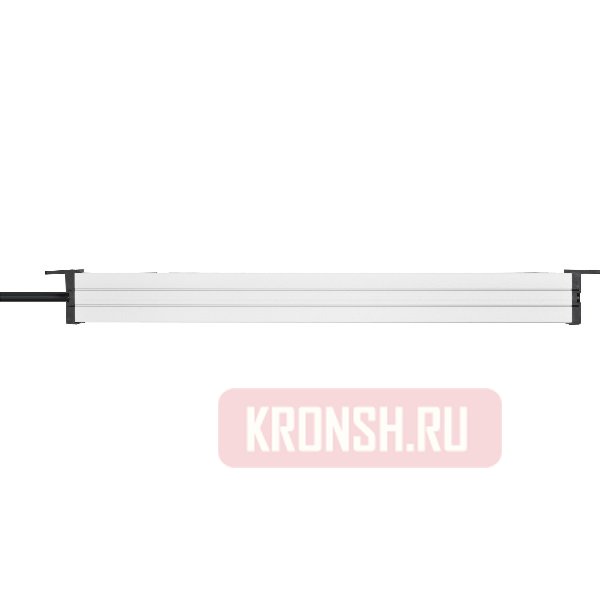 Встраиваемый удлинитель Brennenstuhl Alu-Line 19″ (8 розеток, 2 м ), 1390007308