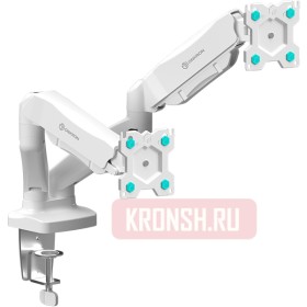 Кронштейн для двух мониторов Onkron G160 (белый)