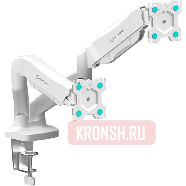 Кронштейн для двух мониторов Onkron G160 (белый)