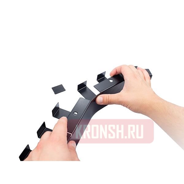 Кабель-канал ErgoFount PCS-147B (чёрный)