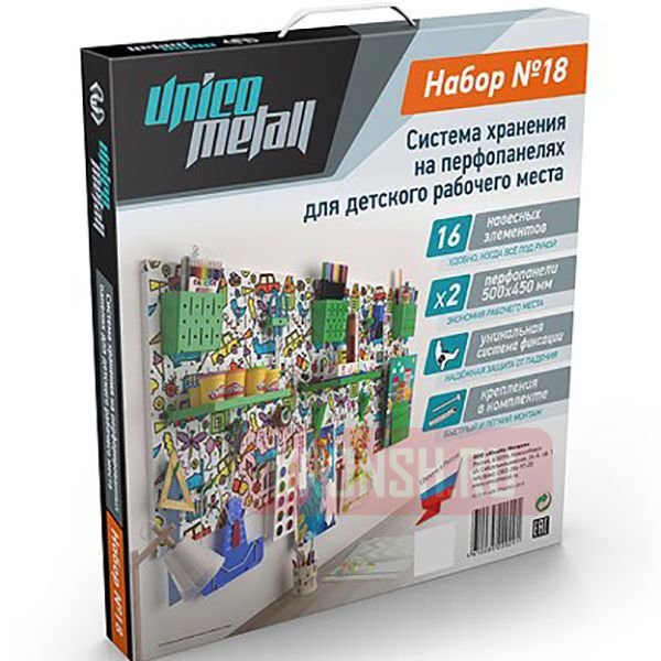 Комплект для детского творчества Unico Metall, набор №18