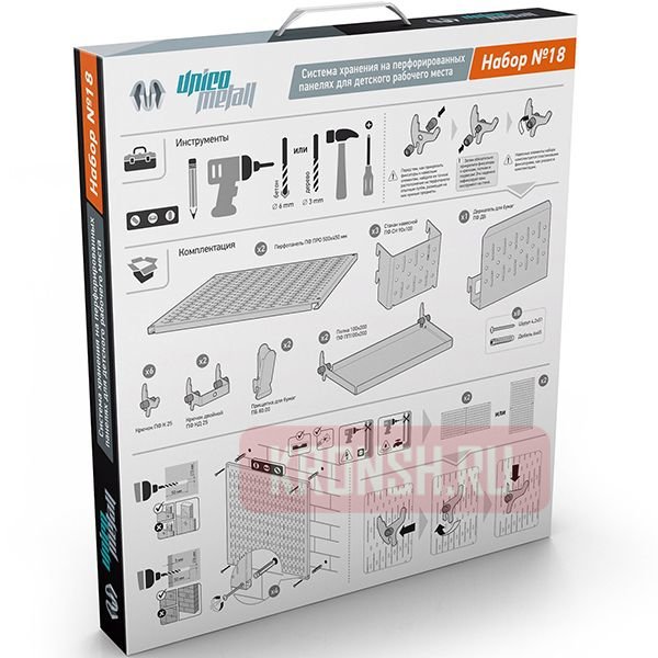 Комплект для детского творчества Unico Metall, набор №18