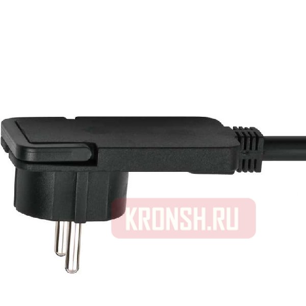 Удлинитель Brennenstuhl (1 розетка, 5 м, чёрный), 1168980050