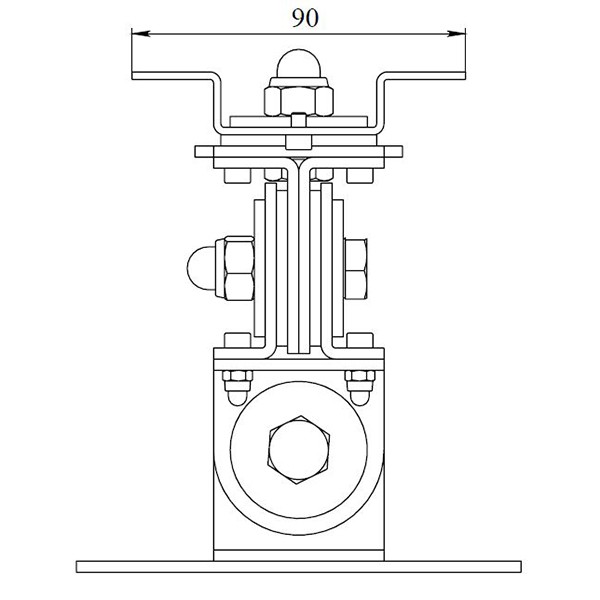 Кронштейн для 6 мониторов ARTKRON 620S (серебристый)  