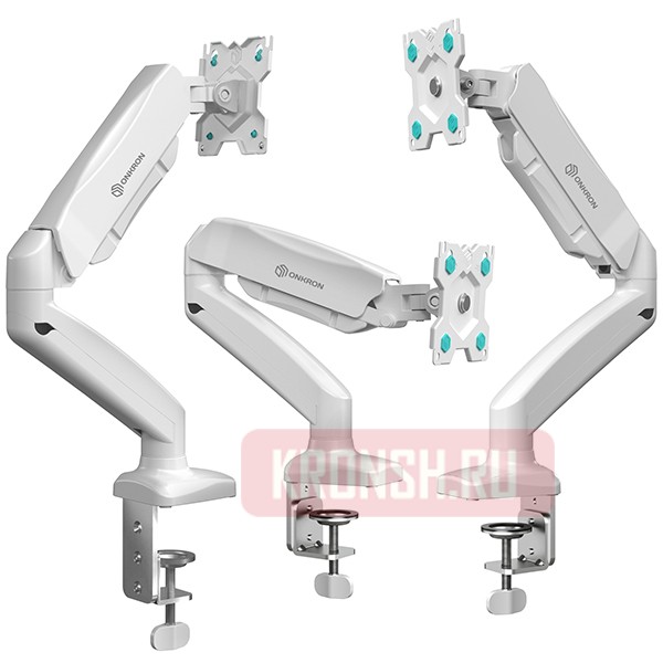 Кронштейн для монитора Onkron G80 (белый) 