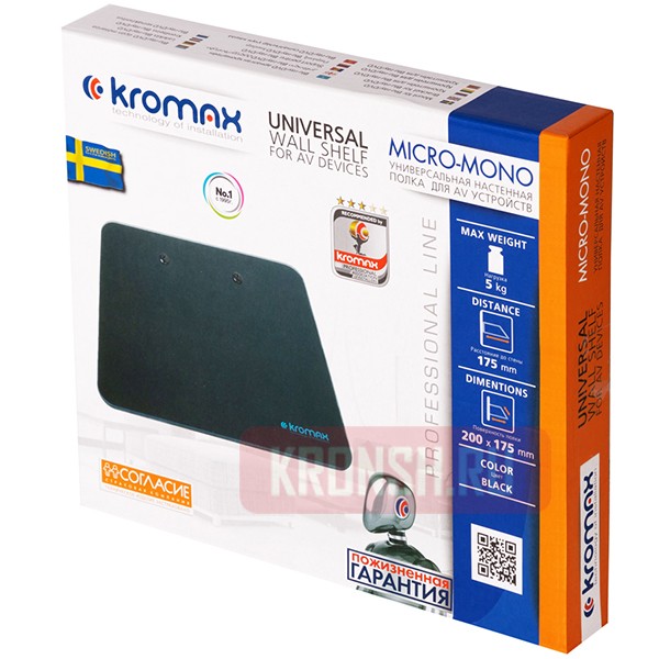Крепление для аппаратуры Kromax Micro-Mono