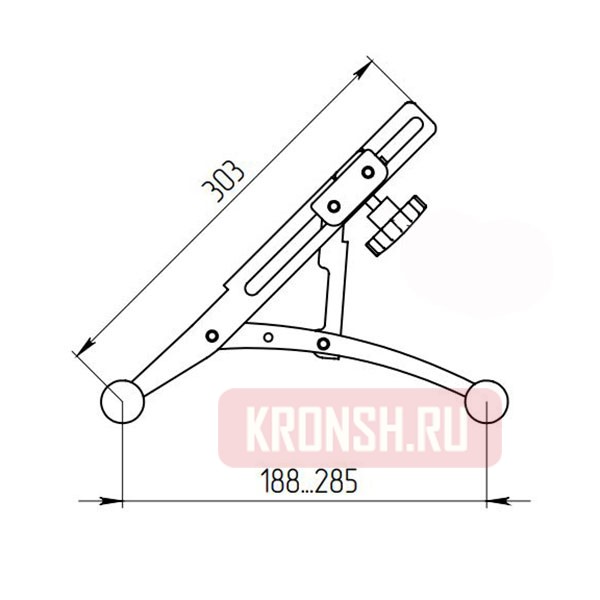 Кронштейн для монитора ARTKRON Touchscreen T1528