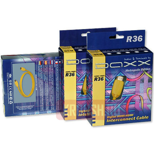 Кабель HDMI-HDMI DAXX R36-35 (3,5 м)  