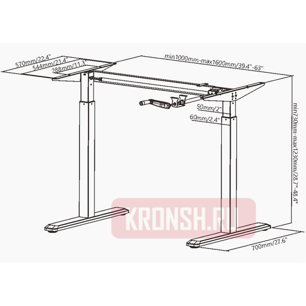 Ergovida N02-22DW-B (чёрный)  