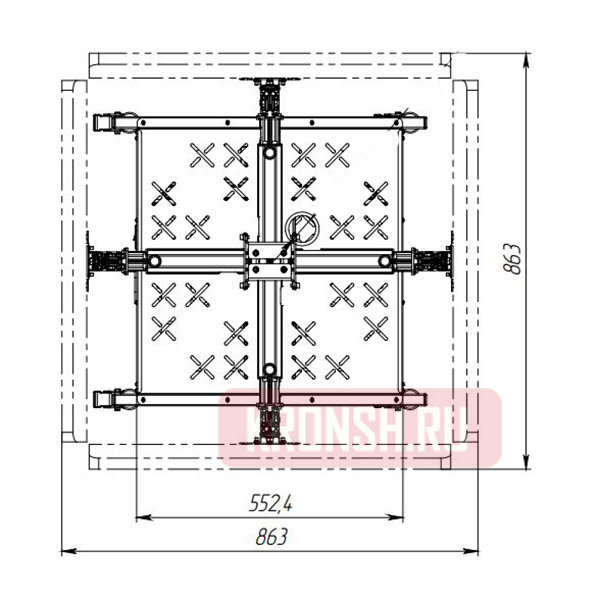 Стойка ARTKRON Quadro STM-32