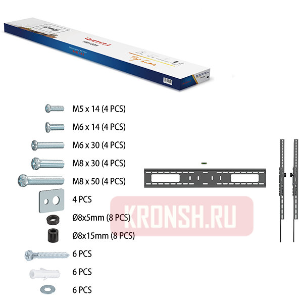Кронштейн для телевизора Uniteki TM1609 (чёрный)  
