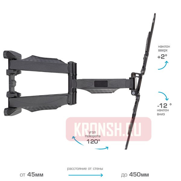 Кронштейн для телевизора Tuarex Alta-407