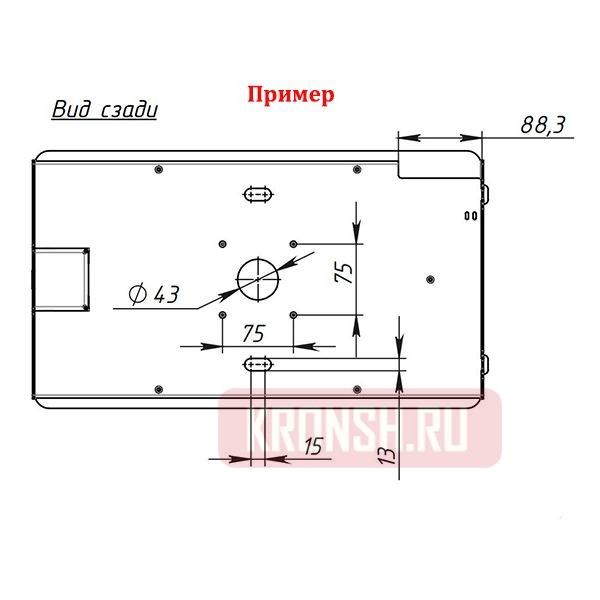 Кронштейн для планшета ARTKRON PL-90RT