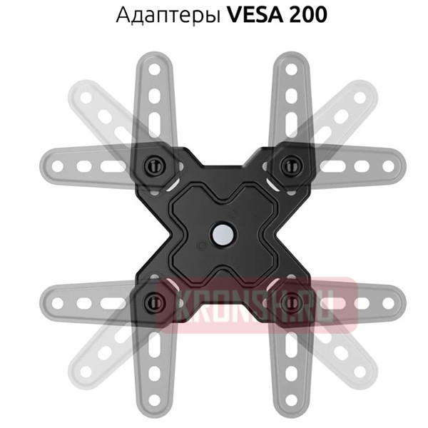 Кронштейн для телевизора Uniteki FM198ROTO (черный)