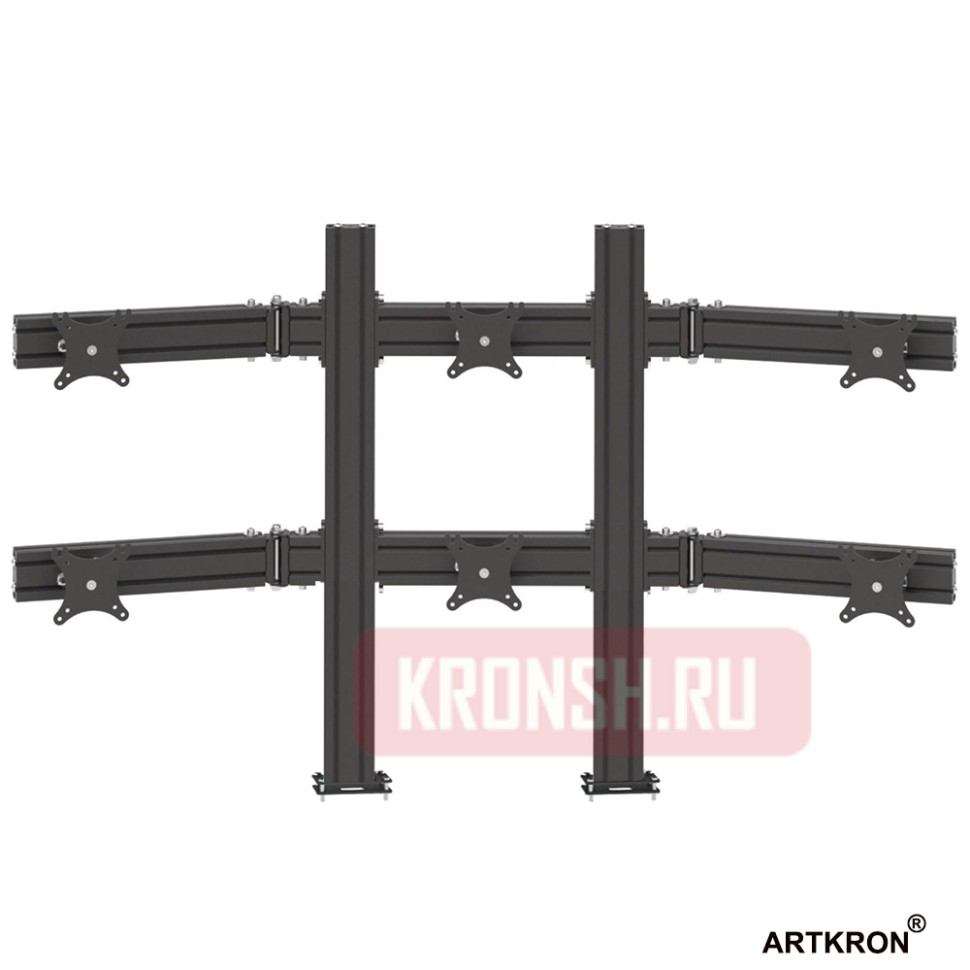 Кронштейн для мониторов ARTKRON​ 620G (чёрный)  