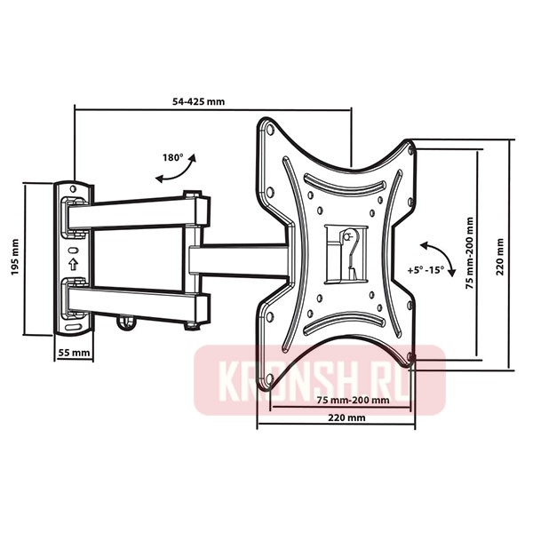кронштейн Tuarex Alta-205