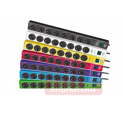 Сетевой фильтр Brennenstuhl (8 розеток, 2 м, белый), 1150610328