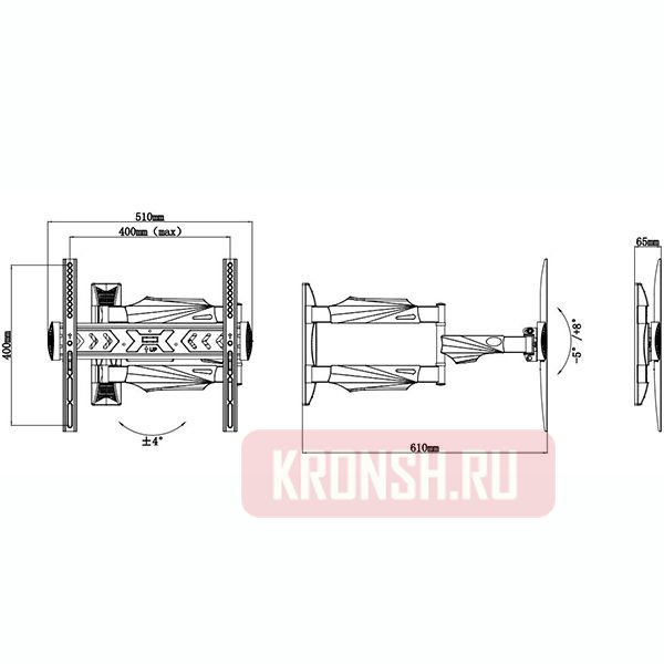 Кронштейн для телевизора Aspect Line-11