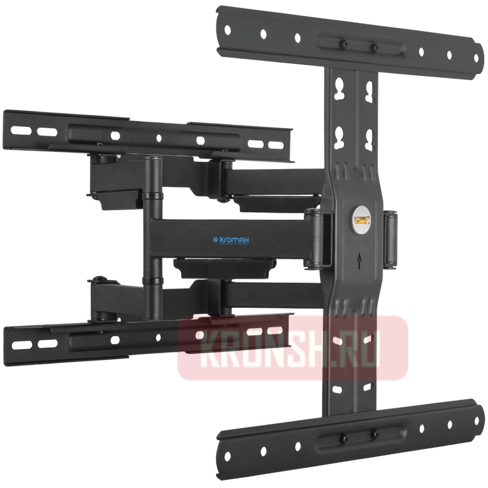 Кронштейн для телевизора Kromax ULTRA SLIM-101 (чёрный) 
