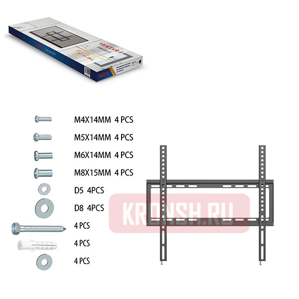 Кронштейн для телевизора Uniteki FN1511 