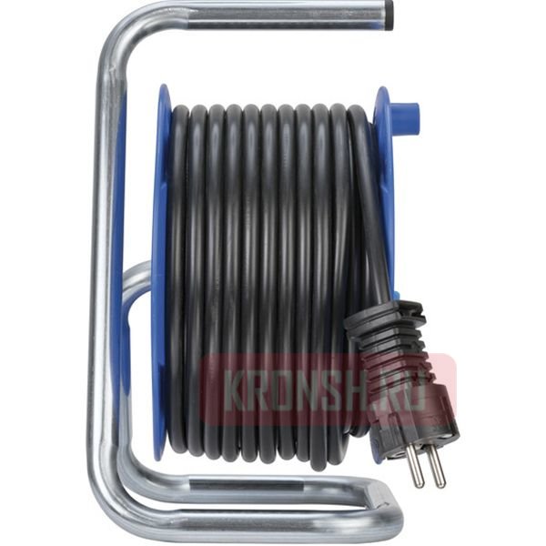 Удлинитель на катушке Brennenstuhl (3 розетки, 25 м, 2 USB), 1215050600