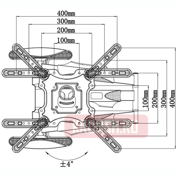 Кронштейн для телевизора Aspect Line-33
