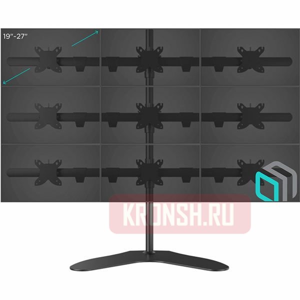 Кронштейн для 9 мониторов Onkron FSPRO1L-33