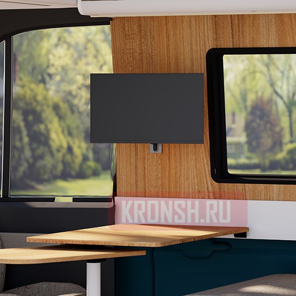 Кронштейн для телевизора Uniteki FM386AUTO (серебристый)