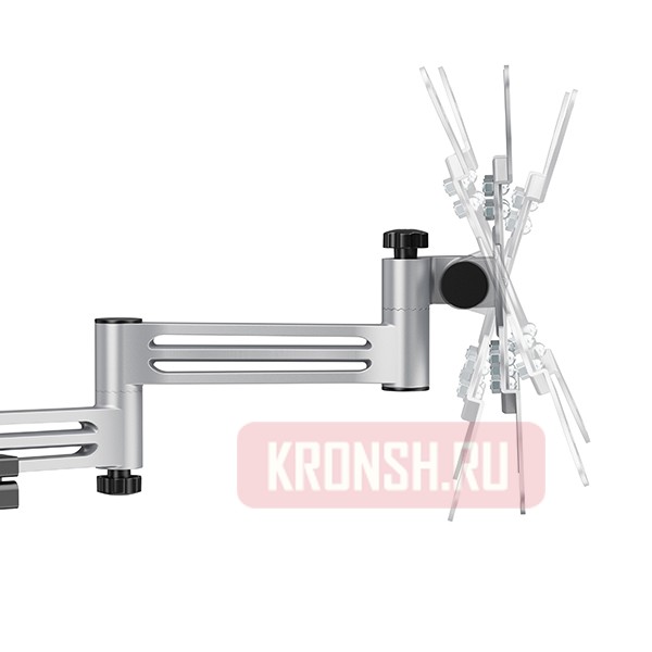 Кронштейн для телевизора Uniteki FM386AUTO (серебристый)