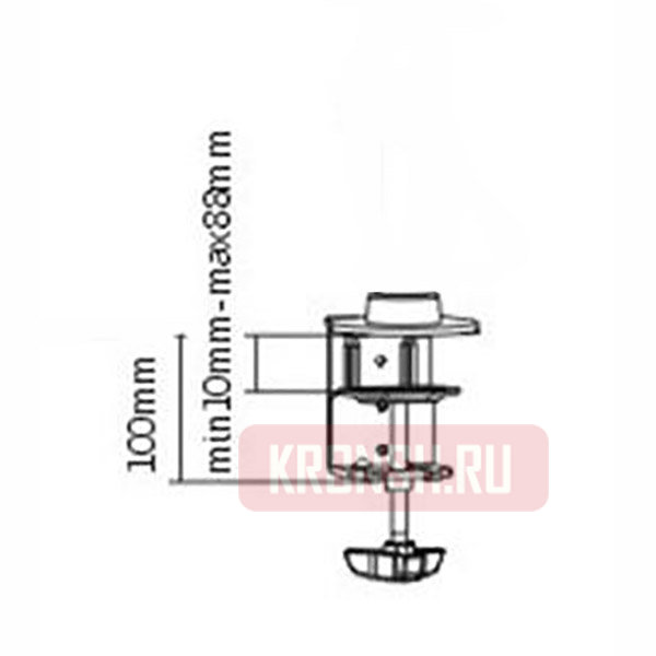 Струбцина iTECHmount LDT07-T024