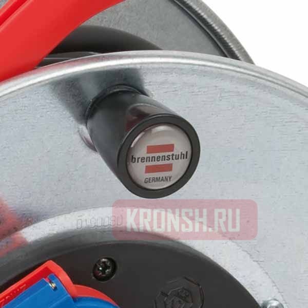 Удлинитель на катушке Brennenstuhl (3 розетки, 25 м),1199850