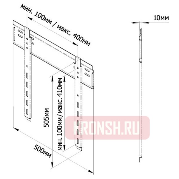 Кронштейн для телевизора Trone LPS 21-60 