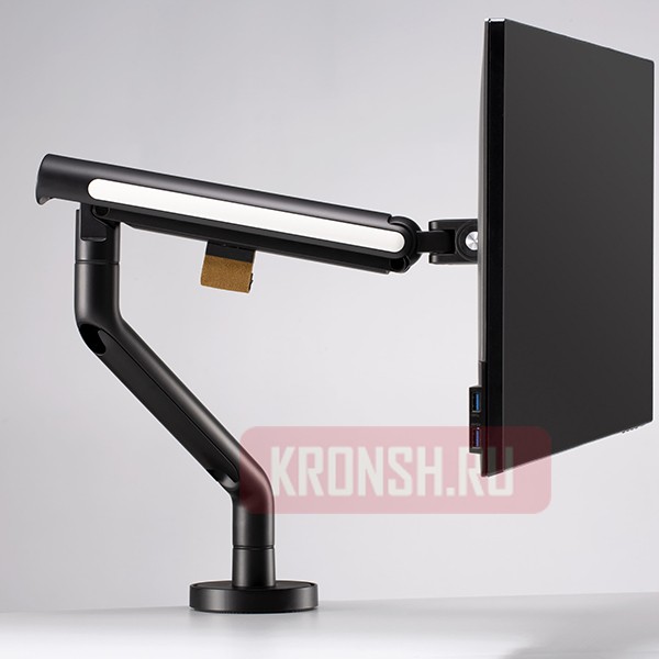 Кронштейн для монитора Ultramounts UM725B (чёрный)  